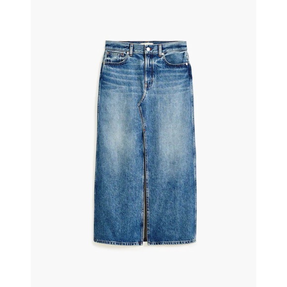 MADEWELL Midi Jean Skirt - Picture 4 of 8